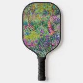 Claude Monet - Der Iris-Garten in Giverny Pickleball Schläger (Vorderseite)