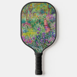 Claude Monet - Der Iris-Garten in Giverny Pickleball Schläger