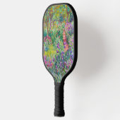 Claude Monet - Der Iris-Garten in Giverny Pickleball Schläger (Links)