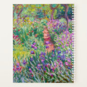 Claude Monet - Der Iris-Garten in Giverny Planer (Rückseite)