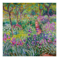 Claude Monet - Der Iris-Garten in Giverny