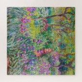 Claude Monet - Der Iris-Garten in Giverny Puzzle (Horizontal)