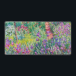 Claude Monet - Der Iris-Garten in Giverny Schreibtischunterlage<br><div class="desc">The Iris Garden at Giverny / The Artist's Garden at Giverny - Claude Monet,  1899-1900</div>