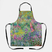 Claude Monet - Der Iris-Garten in Giverny Schürze (Vorderseite)