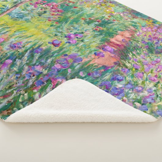 Claude Monet - Der Iris-Garten in Giverny Sherpadecke (3/4)