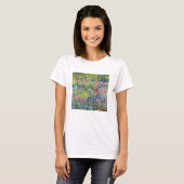 Claude Monet - Der Iris-Garten in Giverny T-Shirt (Vorne ganz)