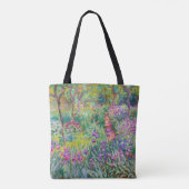 Claude Monet - Der Iris-Garten in Giverny Tasche (Rückseite)