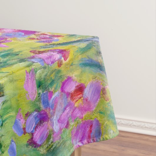 Claude Monet - Der Iris-Garten in Giverny Tischdecke (Beispiel)
