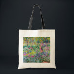 Claude Monet - Der Iris-Garten in Giverny Tragetasche<br><div class="desc">The Iris Garden at Giverny / The Artist's Garden at Giverny - Claude Monet,  1899-1900</div>