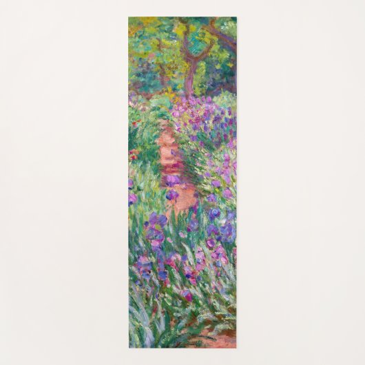 Claude Monet - Der Iris-Garten in Giverny Yogamatte (Vorderseite)