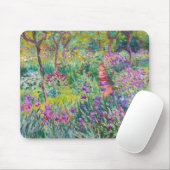 Claude Monet - Der Irisgarten in Giverny Mousepad (Mit Mouse)