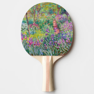 Claude Monet - Der Irisgarten in Giverny Tischtennis Schläger