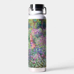 Claude Monet - Der Irisgarten in Giverny Trinkflasche