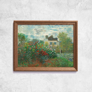 Claude Monet Der Kunstgarten Französische Alte Kun Poster