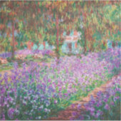 Claude Monet - Der Kunstgarten von Giverny Aufkleber (Vorderseite)
