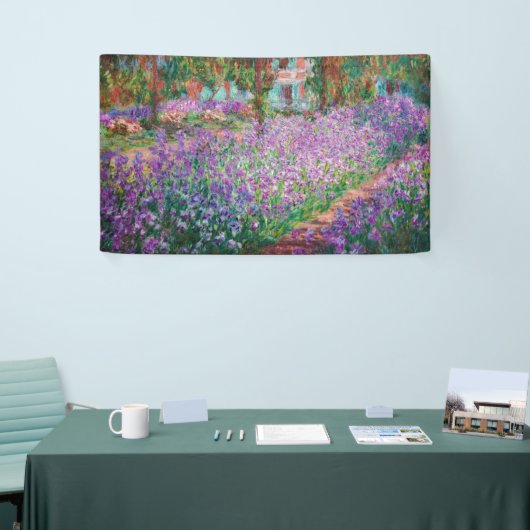 Claude Monet - Der Kunstgarten von Giverny Banner (Messeveranstaltung)