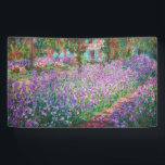 Claude Monet - Der Kunstgarten von Giverny Banner<br><div class="desc">The Artist's Garden at Giverny / Le Jardin de l'artiste a Giverny - Claude Monet,  1900</div>