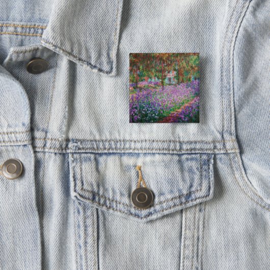 Claude Monet - Der Kunstgarten von Giverny Button (Beispiel)