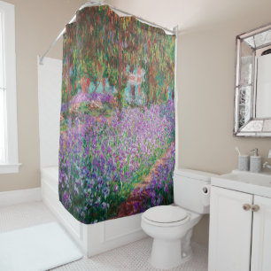Claude Monet - Der Kunstgarten von Giverny Duschvorhang