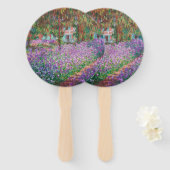 Claude Monet - Der Kunstgarten von Giverny Fächer (Vorne und Hinten)