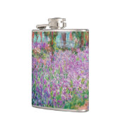 Claude Monet - Der Kunstgarten von Giverny Flachmann (Links)