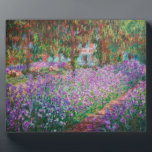 Claude Monet - Der Kunstgarten von Giverny Fotoplatte<br><div class="desc">The Artist's Garden at Giverny / Le Jardin de l'artiste a Giverny - Claude Monet,  1900</div>