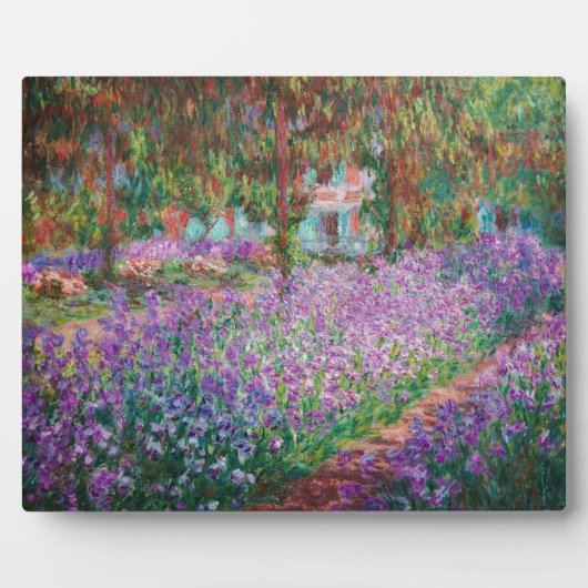 Claude Monet - Der Kunstgarten von Giverny Fotoplatte (Vorderseite)