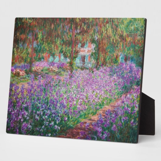Claude Monet - Der Kunstgarten von Giverny Fotoplatte (Seite)