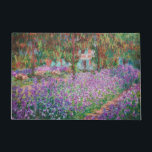 Claude Monet - Der Kunstgarten von Giverny Fußmatte<br><div class="desc">The Artist's Garden at Giverny / Le Jardin de l'artiste a Giverny - Claude Monet,  1900</div>