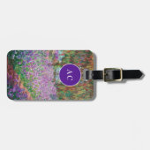 Claude Monet - Der Kunstgarten von Giverny Gepäckanhänger (Vorderseite horizontal)