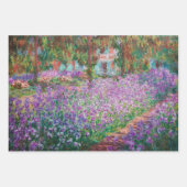 Claude Monet - Der Kunstgarten von Giverny Geschenkpapier Set (Vorderseite 3)