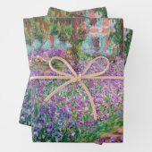 Claude Monet - Der Kunstgarten von Giverny Geschenkpapier Set (Beispiel)