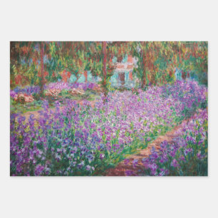 Claude Monet - Der Kunstgarten von Giverny Geschenkpapier Set