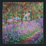 Claude Monet - Der Kunstgarten von Giverny Halstuch<br><div class="desc">The Artist's Garden at Giverny / Le Jardin de l'artiste a Giverny - Claude Monet,  1900</div>