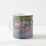 Claude Monet - Der Kunstgarten von Giverny Kaffeetasse<br><div class="desc">The Artist's Garden at Giverny / Le Jardin de l'artiste a Giverny - Claude Monet,  1900</div>