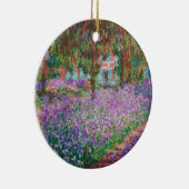 Claude Monet - Der Kunstgarten von Giverny Keramik Ornament (Rechts)