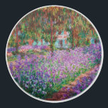 Claude Monet - Der Kunstgarten von Giverny Keramikknauf<br><div class="desc">The Artist's Garden at Giverny / Le Jardin de l'artiste a Giverny - Claude Monet,  1900</div>