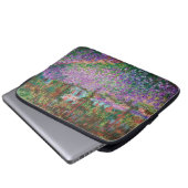 Claude Monet - Der Kunstgarten von Giverny Laptopschutzhülle (Vorne Knopf)