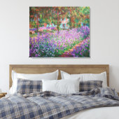 Claude Monet - Der Kunstgarten von Giverny Leinwanddruck (Insitu (Schlafzimmer))