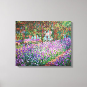 Claude Monet - Der Kunstgarten von Giverny Leinwanddruck