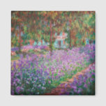 Claude Monet - Der Kunstgarten von Giverny Magnet<br><div class="desc">The Artist's Garden at Giverny / Le Jardin de l'artiste a Giverny - Claude Monet,  1900</div>