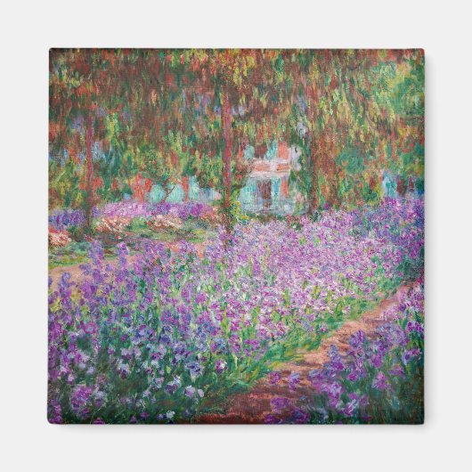 Claude Monet - Der Kunstgarten von Giverny Magnet (Vorne)