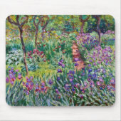Claude Monet - Der Kunstgarten von Giverny Mousepad (Vorne)