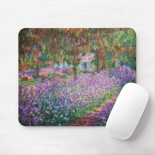 Claude Monet - Der Kunstgarten von Giverny Mousepad (Mit Mouse)