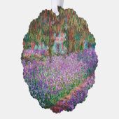 Claude Monet - Der Kunstgarten von Giverny Ornament Karte (Links)