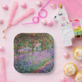 Claude Monet - Der Kunstgarten von Giverny Pappteller (Party)