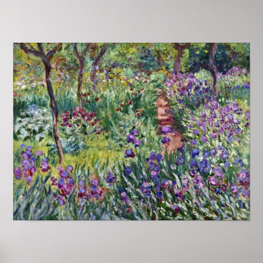 Claude Monet - Der Kunstgarten von Giverny Poster (Vorne)