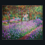 Claude Monet - Der Kunstgarten von Giverny Poster<br><div class="desc">The Artist's Garden at Giverny / Le Jardin de l'artiste a Giverny - Claude Monet,  1900</div>