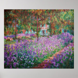 Claude Monet - Der Kunstgarten von Giverny Poster