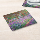 Claude Monet - Der Kunstgarten von Giverny Rechteckiger Pappuntersetzer (angewinkelt)